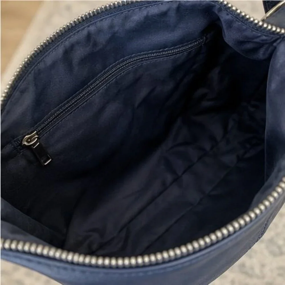 Cream Pebbled Crossbody Bag